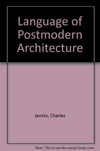 9781854900609: Language of Postmodern Architecture