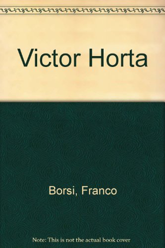 9781854900951: Victor Horta