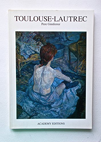 Beispielbild fr Toulouse Lautrec (Art Monographs) zum Verkauf von Wonder Book