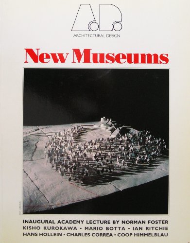 Stock image for New Museums (Architectural Design Profile No. 94) for sale by Silent Way Books