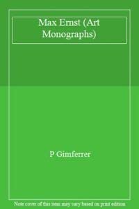 Beispielbild fr Max Ernst (Art Monographs) zum Verkauf von medimops