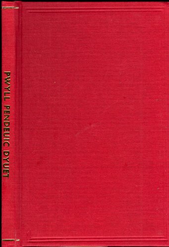 9781855000513: Pwyll Pendeuic Dyuet: The First of the Four Branches of the Mabinogi, Edited from the White Book of Rhydderch, with Variants from the Red Book of Hergest (Mediaeval and Modern Welsh Series)