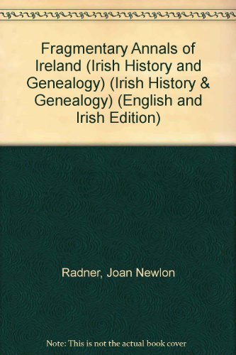 9781855001046: Fragmentary Annals of Ireland (Irish history & genealogy)