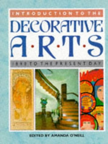 Imagen de archivo de Introduction to the Decorative Arts a la venta por Better World Books