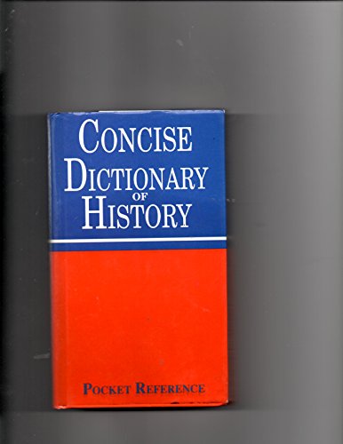 Stock image for Dictionary of History (Pocket Reference) for sale by WorldofBooks