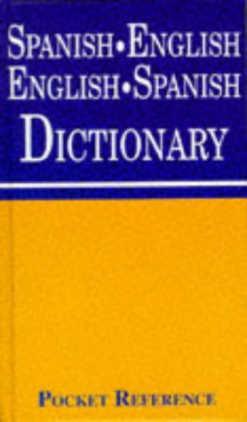 Beispielbild fr Spanish-English, English-Spanish Dictionary (Pocket Reference) zum Verkauf von WorldofBooks