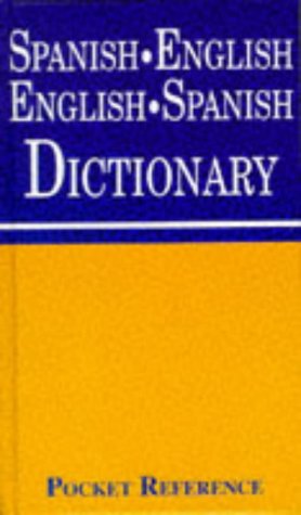 Stock image for Spanish-English, English-Spanish Dictionary (Pocket Reference) for sale by WorldofBooks