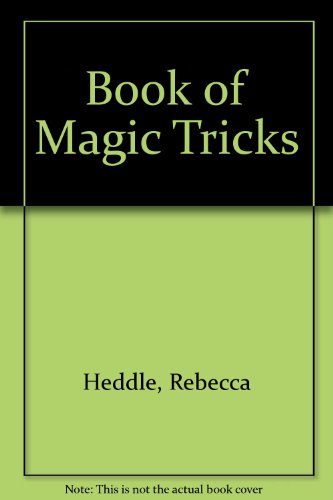 Beispielbild fr Book of Magic Tricks zum Verkauf von Goldstone Books