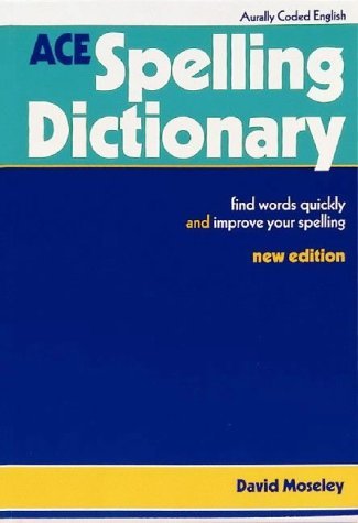 9781855032149: ACE Spelling Dictionary