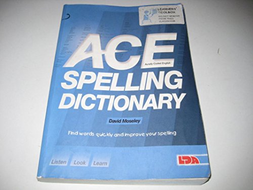 Beispielbild fr ACE Spelling Dictionary zum Verkauf von WorldofBooks