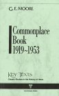 9781855062313: Commonplace Book, 1919-53 (Key Texts S.)