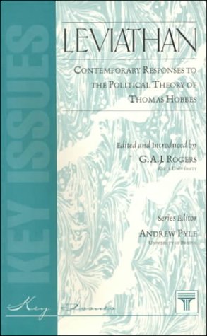 Beispielbild fr Leviathan: Contemporary Responses to the Political Theory of Thomas Hobbes (Key Issues Ser.)) zum Verkauf von HPB-Red