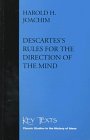 Descartes's Rules for the Direction of the Mind (9781855065178) by Joachim, Harold