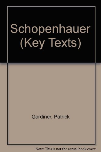 9781855065253: Schopenhauer