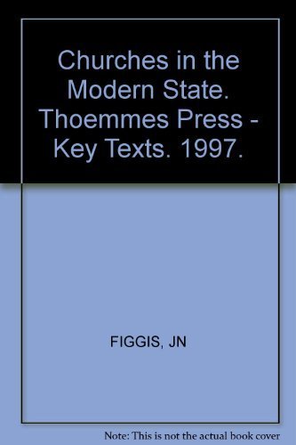 9781855065437: Churches in the Modern State (Key Texts S.)