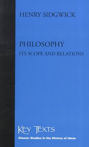 9781855065598: Philosophy: Its Scope and Relations