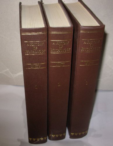 The History of Psychology: Ancient and Patristic (3 vols.set/ 3 Bände KOMPLETT) - Brett, George Sidney