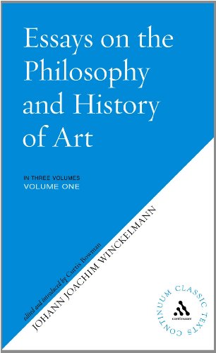 Essays on the Philosophy and History of Art (Continuum Classic Texts) (9781855069053) by Winckelmann, Johann Joachim