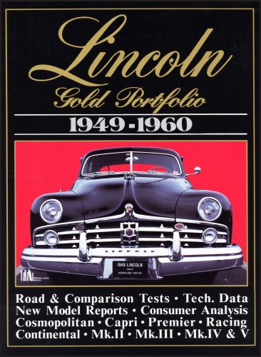 Lincoln Gold Portfolio, 1949-1960 (9781855200166) by Clarke, R.M.