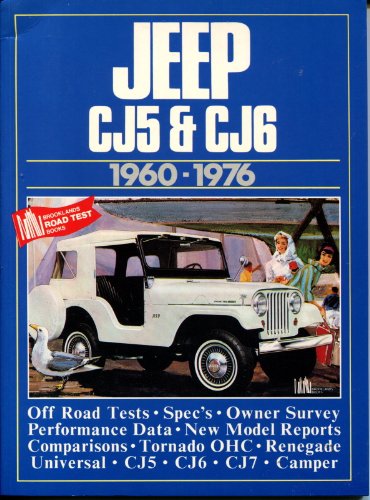 Stock image for Jeep CJ5 and CJ6, 1960-1976 for sale by Long Island Book Company