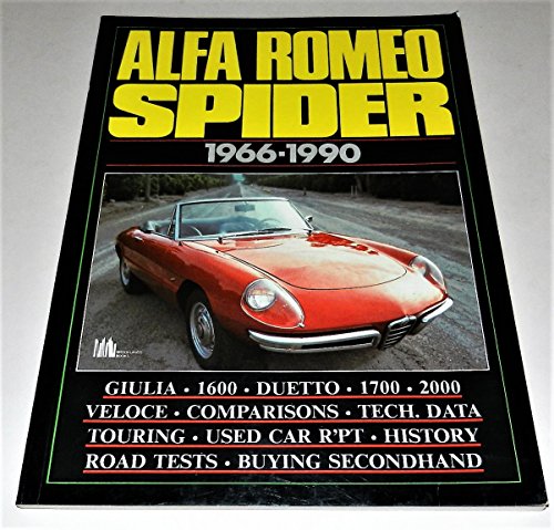 Alfa Romeo Spider 1966-90 (Brooklands Road Tests) - Clarke, R.M.