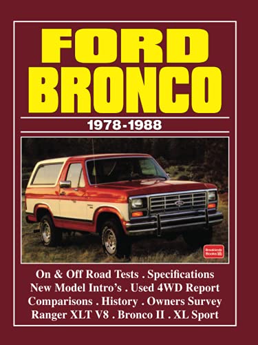 9781855200371: Ford Bronco 1978-1988: Road Test Book