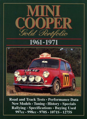 Mini Cooper Gold Portfolio 1961-1971 (Brooklands Books Road Test Books) - R.M. Clarke