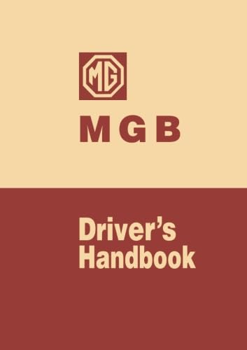 Stock image for MGB Driver's Handbook Owners' Handbook for sale by PBShop.store US