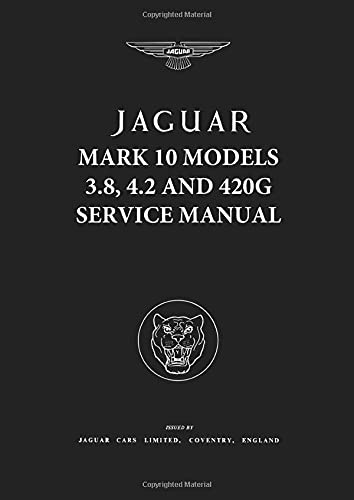 Stock image for Jaguar Mk10 & 420G 3.8/4.2 WSM (Official Workshop Manuals) for sale by Revaluation Books