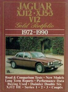 Beispielbild fr Jaguar Gold Portfolios: Jaguar Xj12, Xj5.3, V12, 1972-90 zum Verkauf von medimops