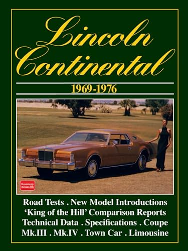Imagen de archivo de Lincoln Continental 1969-1976: Road Test Book a la venta por Ergodebooks