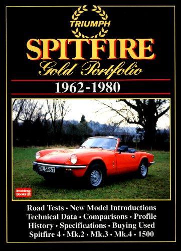 9781855201132: Triumph Spitfire Gold Portfolio, 1962-80 (Brooklands Books Road Tests Series)