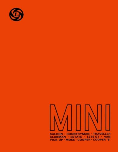 9781855201484: Mini Workshop Manual: AKD 4935: Saloon, Countryman and Traveller, Clubman, Estate and 1275 GT, Van, Pick-Up and Moke, Cooper and Cooper 'S' (Official Workshop Manuals)