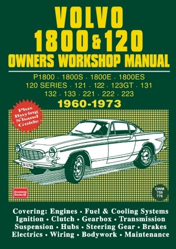 Imagen de archivo de Volvo 1800 and 120 Owners Workshop Manual 1960-1973 a la venta por Goldstone Books