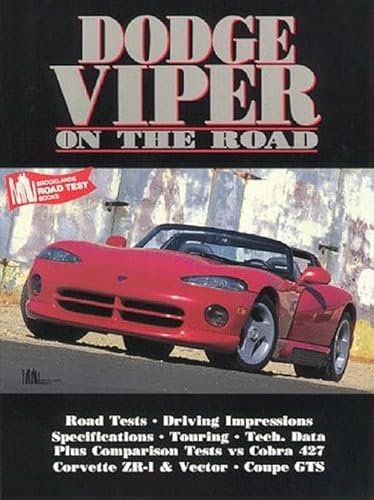 9781855202030: Dodge Viper: On the Road (Brooklands Books Road Tests Series)