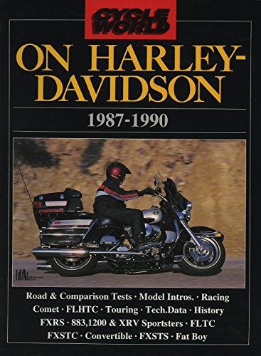 Beispielbild fr Cycle World on Harley-Davidson 1987-90 (Cycle World Motorcycle Book) zum Verkauf von Books From California
