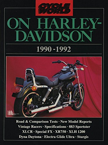 Stock image for Cycle World" on Harley-Davidson: 1990-92 ("Cycle World" Motorcycle Books) for sale by Books From California