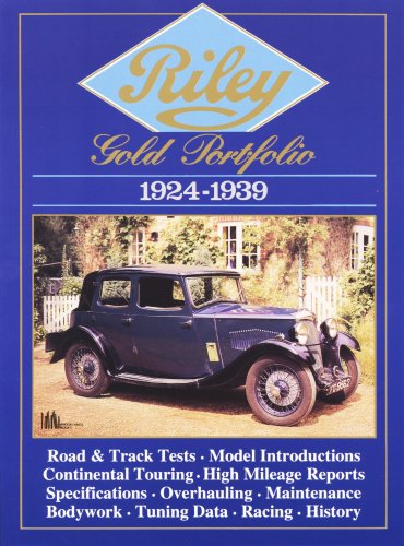 Beispielbild fr Riley Gold Portfolio 1924-1939 (Brooklands Road Test Books) zum Verkauf von WorldofBooks
