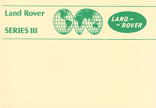 9781855202269: Land Rover Series III: Hand Book