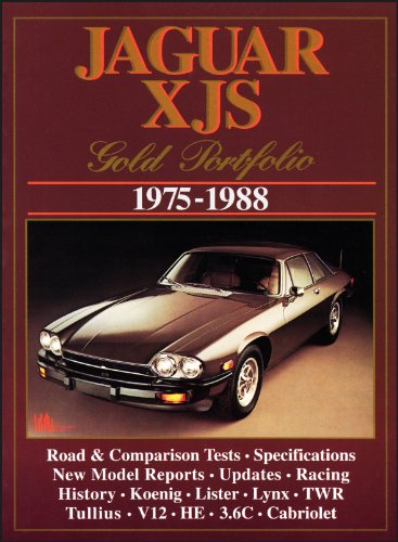 Stock image for Jaguar XJS Gold Portfolio 1975-1988 (Brooklands Book Road Test Series) for sale by WorldofBooks