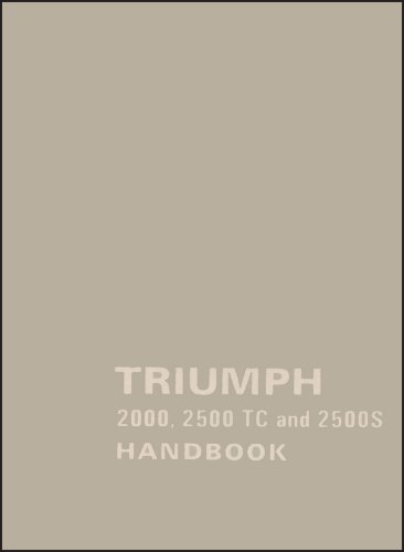 9781855202788: Triumph 2000, 2500TC and 2500S (Official Owners Handbooks)