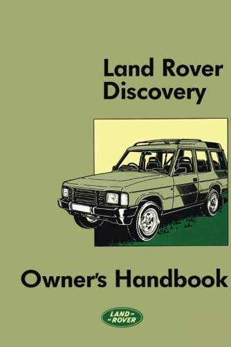 9781855202849: LAND ROVER DISCOVERY OWNERS HANDBOOK: SJR 820 Enhb 90