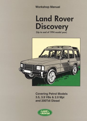 9781855203129: Land Rover Discovery Workshop Manual (Official Workshop Manuals)