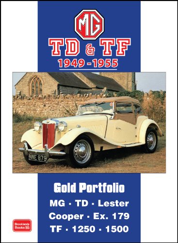9781855203167: MG TD-TF 1949-1955: Gold Portfolio