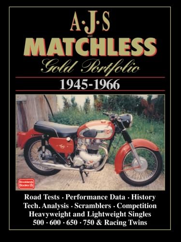 Stock image for AJS & Matchless Gold Portfolio 1945-1966 for sale by AwesomeBooks