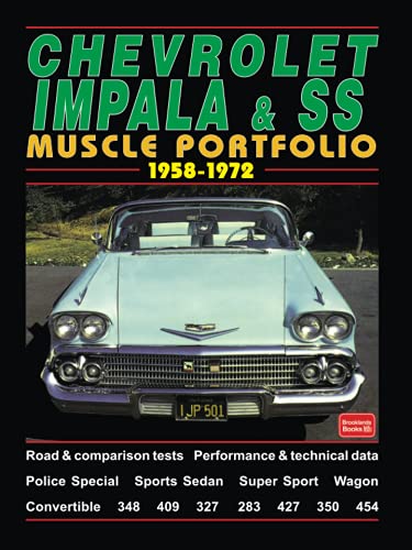 Stock image for Chevrolet Impala & SS Muscle Portfolio 1958-1972: Road Test Book (The Brooklands Musclecar Portfolio Series) for sale by HPB-Diamond