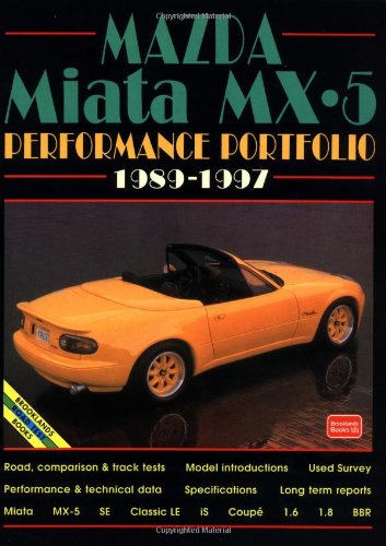 Imagen de archivo de Mazda Miata MX5 Performance Portfolio, 1989-1997 a la venta por BooksRun
