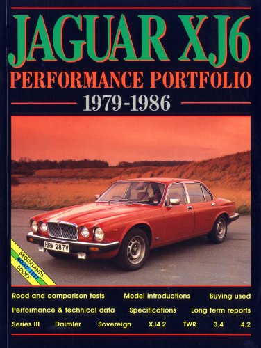 9781855203594: Jaguar XJ6: Performance Portfolio 1979-1986