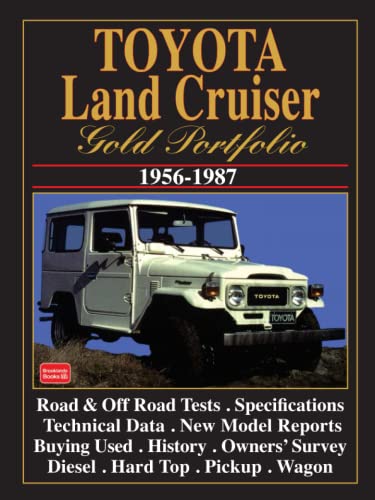 9781855203983: TOYOTA LAND CRUISER GOLD PORTFOLIO 1956-1987: Road Test Book (Gold Portfolio Series)