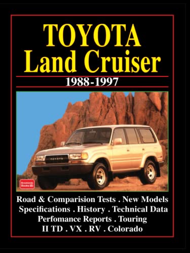 Stock image for TOYOTA LAND CRUISER 1988-1997: Road test Book (Brooklands Road Tests) for sale by HPB-Emerald